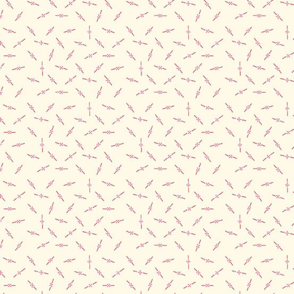 Andover Fabrics~Dewdrops~Checks and Lines~Dragonfruit~Cotton Fabric by the Yard or Select Length A-723-E