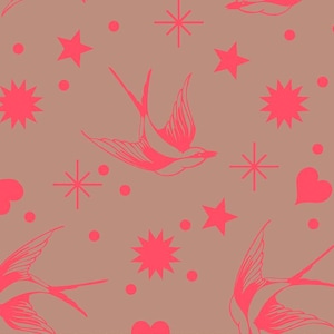 Free Spirit~Neon True Colors by Tula Pink~Neon Fairy Flakes~Nova~Cotton Fabric by the Yard or Select Length PWTP157-NOVA