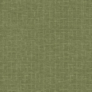 EOB~Maywood Studio~Woolies Flannel~Crosshatch~Lt Green~Printed Cotton Flannel Fabric by the Yard or Select Length F18510M-G2
