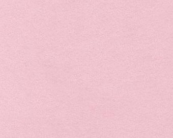 Robert Kaufman Flannel Solids 2 capas ~ Tela de franela de algodón rosa bebé cortada a medida o seleccione largo F019-BBPNK