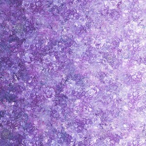 EOB~Quilting Treasures~Floralessence~Floral Ombre~Digital Print~Wisteria~Cotton Fabric by the Yard or Select Length 28441-LB