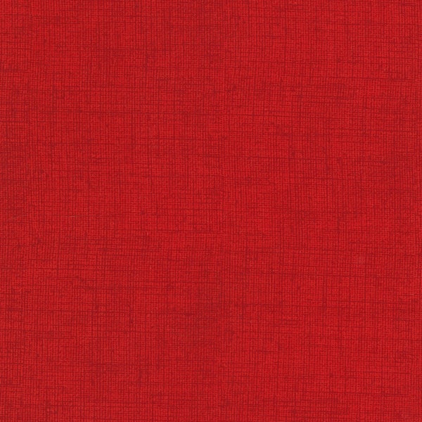 Timeless Treasures~Mix Basic~Blender Texture~Red~Cotton Fabric by the Yard or Select Length C7200-RED