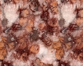 Free Spirit - Into the Woods - Rose Petal - Digital Print - Papaya - Cotton Fabric by the Yard or Select Length PWKA006-PAPAYA