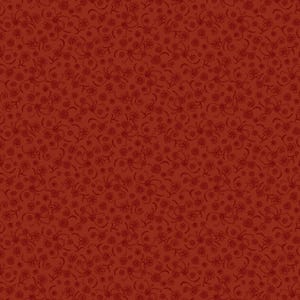 P&B Textiles Still Life Ditzy Floral Texture Rust Cotton Fabric 1ヤード単位または長さ選択可能 SLIF5625-I