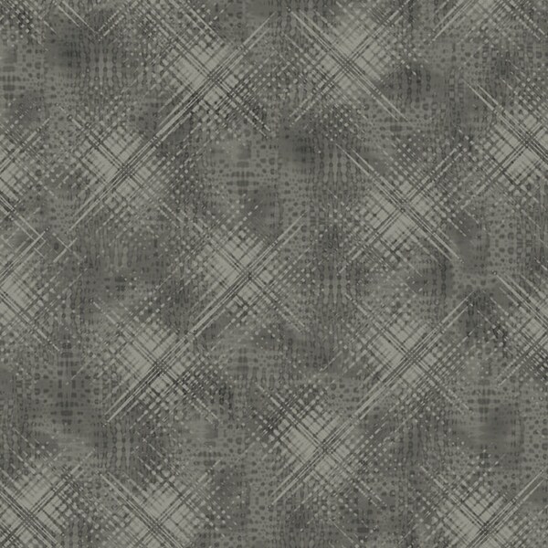 Quilting Treasures~Vertex~Weave Blender~Digital~Grey~Cotton Fabric by the Yard or Select Length 29513-K