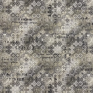 Free Spirit~Abandoned by Tim Holtz~Faded Tile~Neutral~Cotton Fabric by the Yard or Select Length PWTH129-NEUTRAL