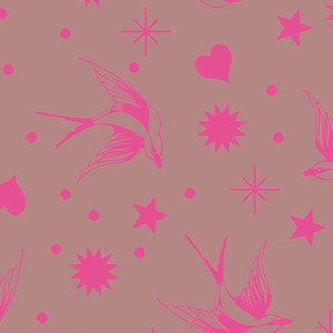 Free Spirit~Neon True Colors by Tula Pink~Neon Fairy Flakes~Cosmic~Cotton Fabric by the Yard or Select Length PWTP157-COSMIC