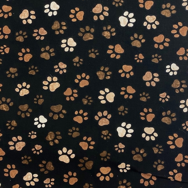 Paw Print Fabric Etsy