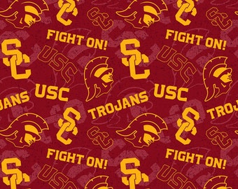 Usc Fabric Etsy