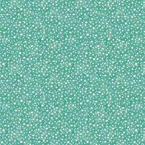Wilmington Prints~Savor the Gnoment~Mushroom Dots~Teal~Cotton Fabric by the Yard or Select Length 39724-441