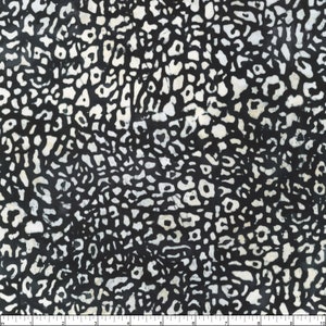 Robert Kaufman Artisan Batik Serengeti Peau de léopard Poivre Tissu Batik en coton par cour ou sélectionnez la longueur AMD20197188 image 2