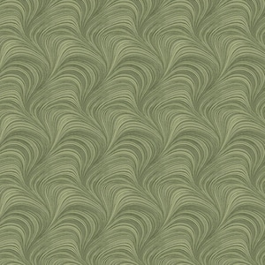 May include: A seamless pattern of wavy lines in shades of green. The lines are arranged in a diagonal pattern, creating a sense of movement and depth.