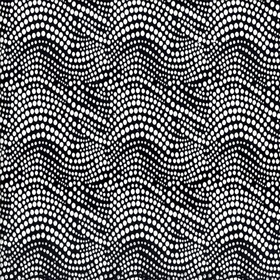 Island Batik Graphix Collection Dot Stripe White/black by the Yard or ...