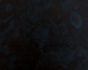 EOB~Hoffman~Bali Watercolors~Batik~Black~Cotton Batik Fabric by the Yard or Select Length 1895-4