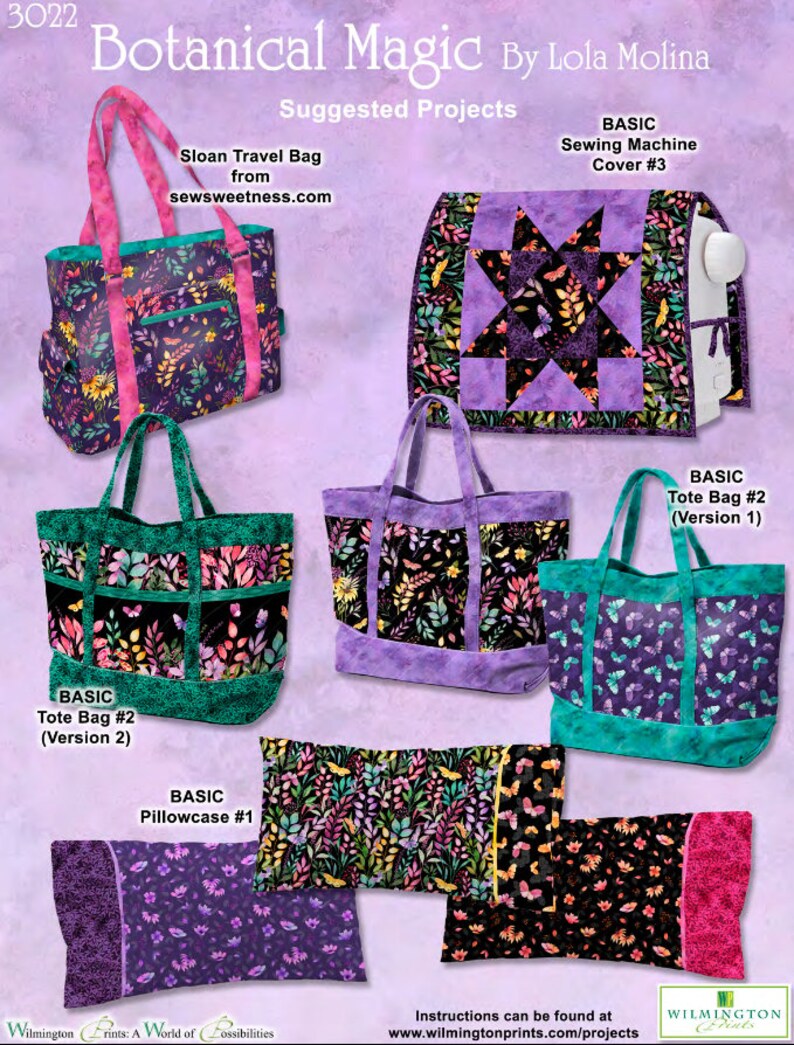 Wilmington Prints Botanical Magic Watercolor Floral Etsy