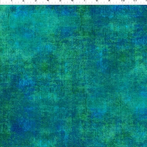 In The Beginning~Halcyon Tonals~Brushed~Teal~Cotton Fabric by the Yard or Select Length 12HN-5