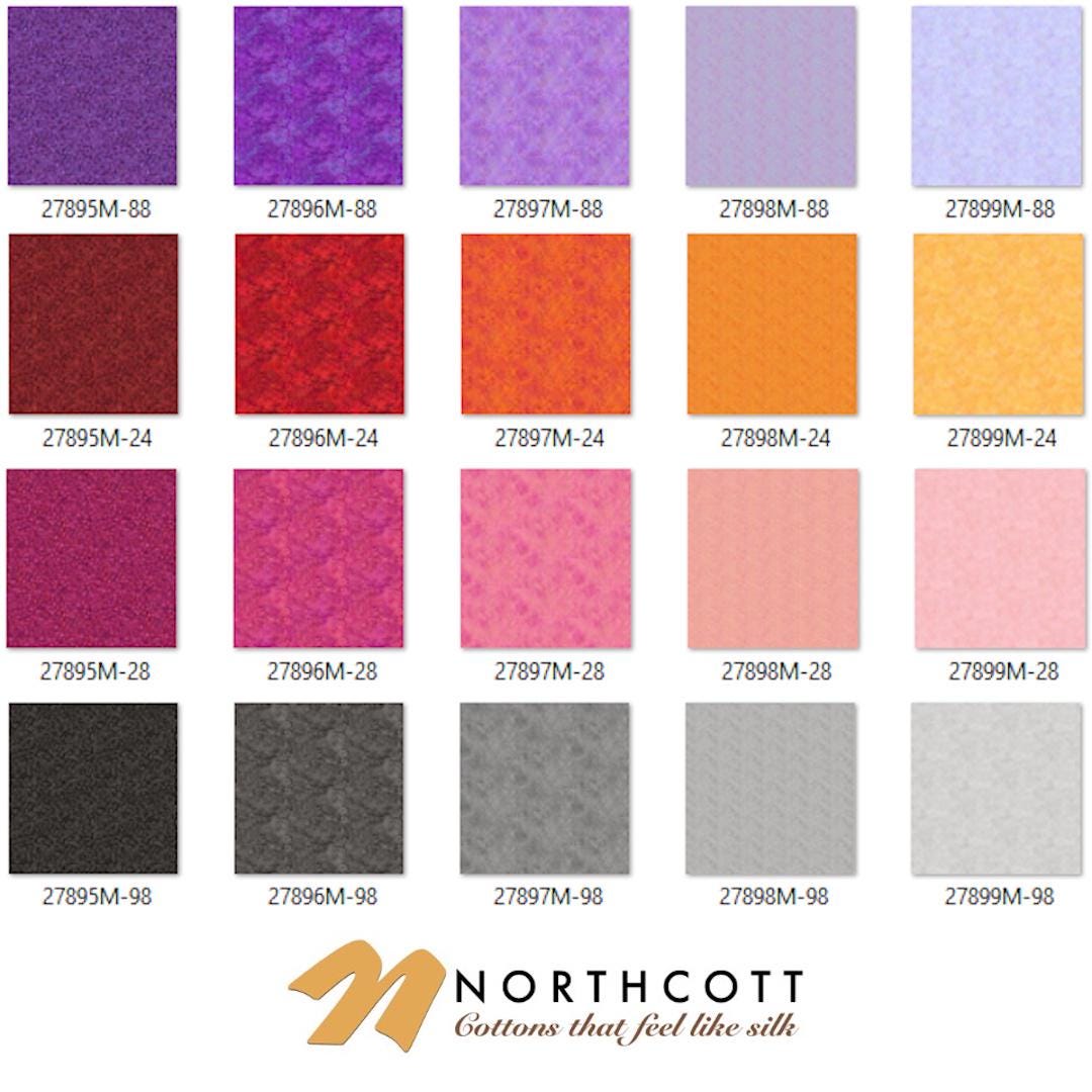 Northcott Shimmer Basics Multi Dot W/metallic Gold Dawn Cotton