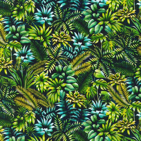 Tropical Fabric Etsy