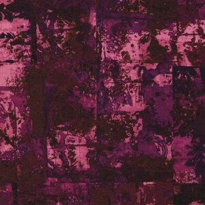 Robert Kaufman~Warehouse District Essex~Texture~Berry~Cotton Linen Blend Fabric by the Yard or Select Length ANJ19795233