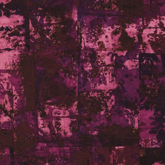 Robert Kaufman Warehouse District Essex Texture Berry Cotton Linen Blend Fabric by the Yard or Select Length ANJ19795233