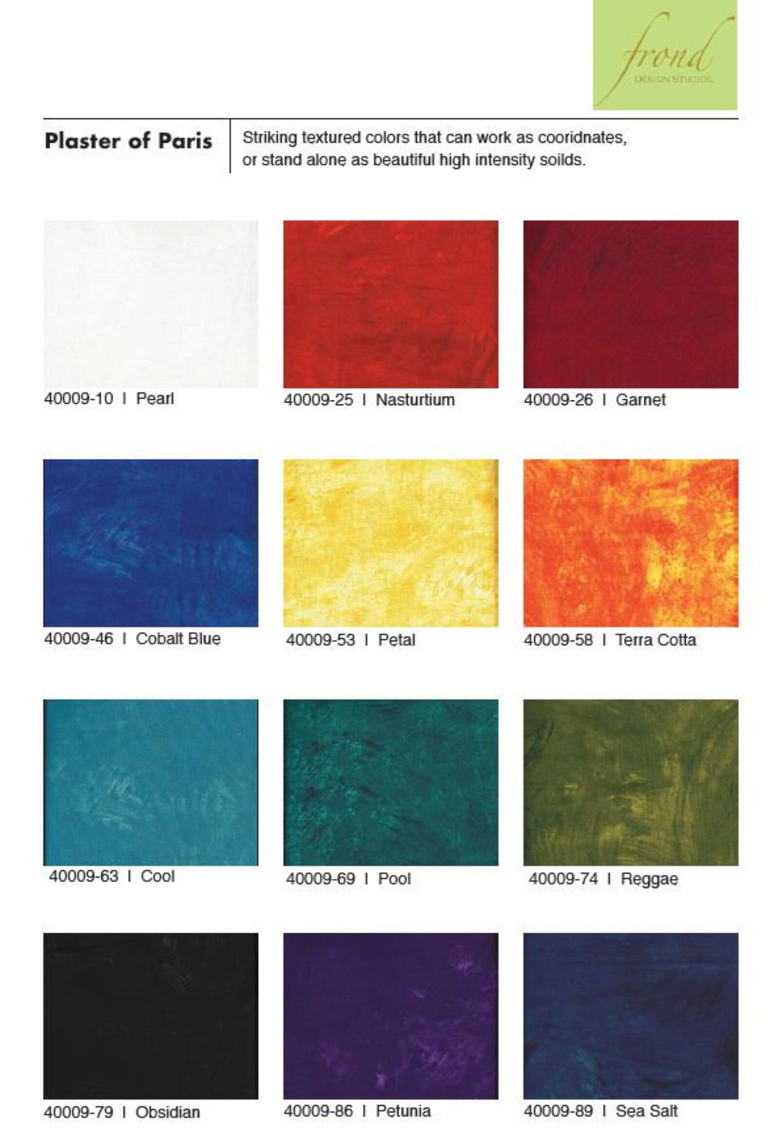 Frond/northcott Daydreamin Plaster of Paris Terra Cotta Etsy