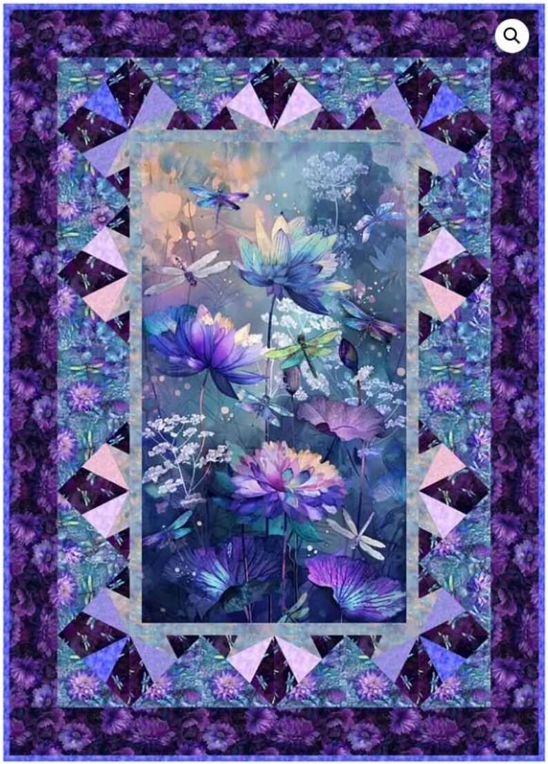 Timeless Treasures Dragonfly Mist Bubble Texture Lavender Cotton Fabric ...