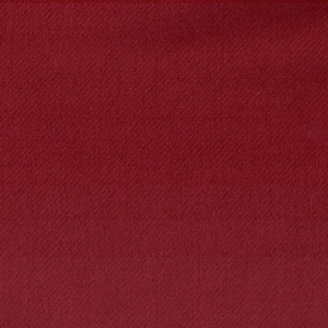 May include: A close-up of a deep red fabric, showing a textured surface. The material has a subtle pattern of diagonal lines. The colour is consistent across the image, suggesting a single piece of cloth.