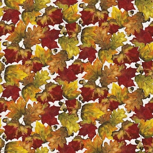 Riley Blake~Fall Barn Quilts~Foliage~Parchment~Cotton Fabric by the Yard or Select Length C12202R-PARCHMENT