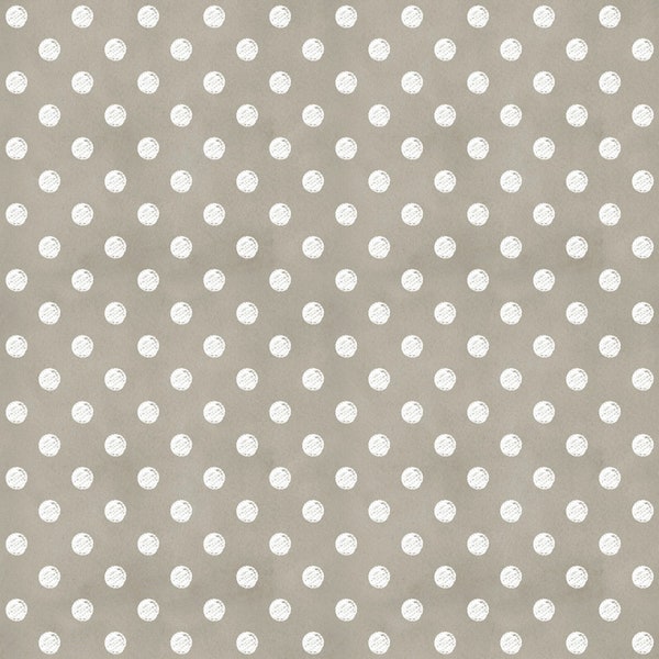 EOB~Riley Blake~Coffee Chalk~Polka Dots~Taupe~Cotton Fabric by the Yard or Select Length C11032R-TAUPE