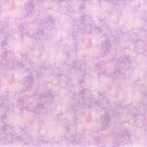 May include: A watercolor-style pattern featuring a blend of soft purples and pinks. The design has a textured appearance, with overlapping, irregular shapes creating a dreamy, abstract floral effect. The overall aesthetic is delicate and feminine.