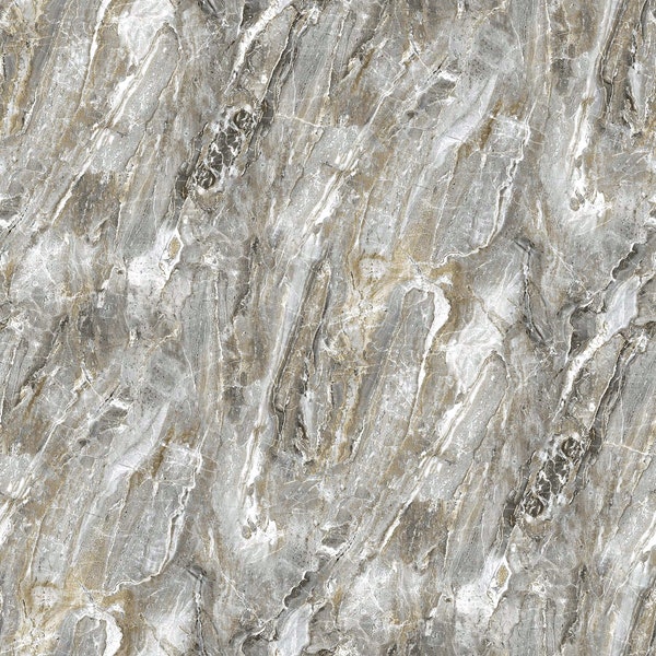 Northcott~Stonehenge Surfaces~Marble 5~Warm Grey~Cotton Fabric by the Yard or Select Length 25044-94