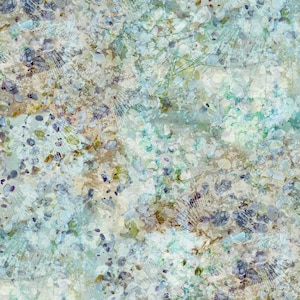 Hoffman~Sea Salt by McKenna Ryan~Seaglass~Digital~Seafoam~Cotton Fabric by the Yard or Select Length MRD36-79