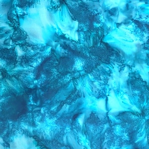 May include: Abstract blue and white tie-dye pattern with a swirling, marbled effect. The colors are vibrant and create a sense of movement.