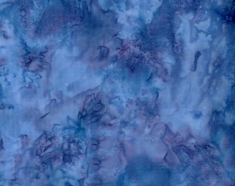 EOB~Hoffman~Bali Batiks~Watercolors~Wisteria~Cotton Batik Fabric by the Yard or Select Length 1895-229