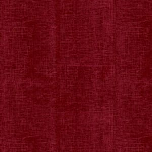 May include: A close-up of a deep red fabric with a textured woven pattern.