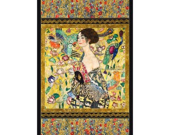 女性の肖像 グスタフ・クリムト アート カウフマン ファブリックパネル