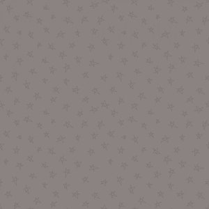 Riley Blake~Tone on Tone~Stars~Gray~Cotton Fabric by the Yard C219R-GRAY