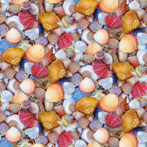 Windham~Landscapes 2020~Shellabrate~Digital Print~Multi~Cotton Fabric by the Yard or Select Length 52117D-X