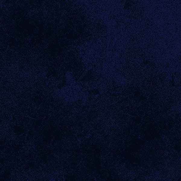 EOB~P&B Textiles~Suede 6~Tonal Suede Look~Navy/Blue~Cotton Fabric by the Yard or Select Length SUED300-N