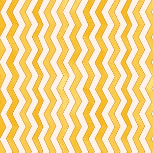 May include: A seamless pattern of alternating yellow and white chevron stripes. The yellow stripes have a textured, watercolor-like appearance.
