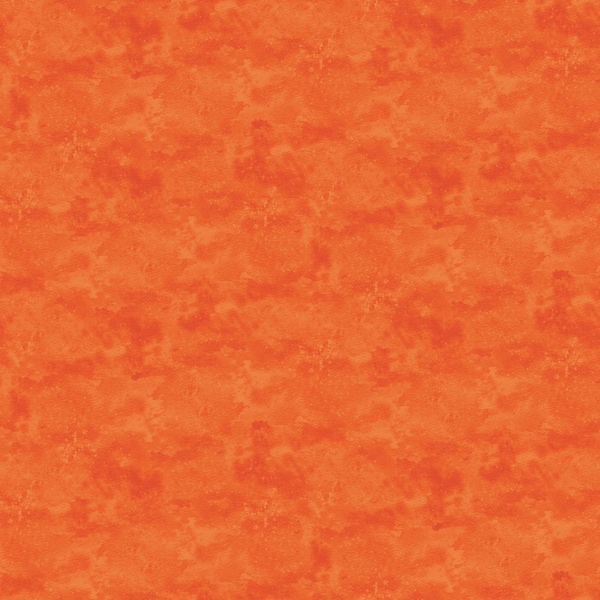 Northcott~Toscana~Tonal Blender~Tangerine Tango~Cotton Fabric by the Yard or Select Length 9020-590