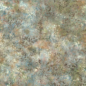 Hoffman~Bali Batiks~Woodland by McKenna Ryan~Fish Texture~Sage~Cotton Batik Fabric by the Yard or Select Length MR59-77