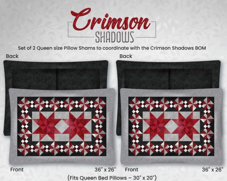 以下が含まれることがあります： 赤、白、黒の幾何学模様のクイーンサイズの枕カバー2枚セット。枕カバーは91.44cm&times;66.04cmで、クイーンサイズのベッド枕にフィットします。枕カバーの裏側は黒です。