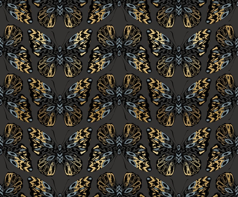 Quilt Kit the Delilah Quilt Using Tiger Fly 64 X Etsy