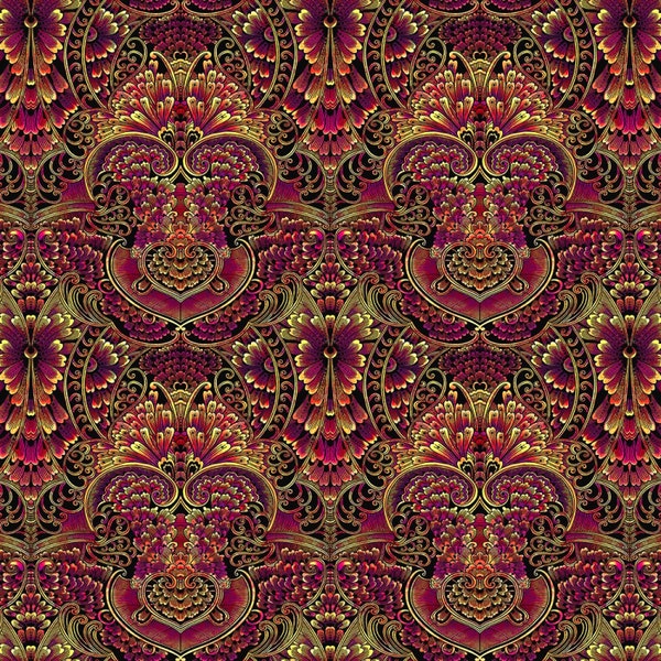 Kanvas by Benartex~Balinesia~Madura~Sunset~Cotton Fabric by the Yard or Select Length 6055B-26