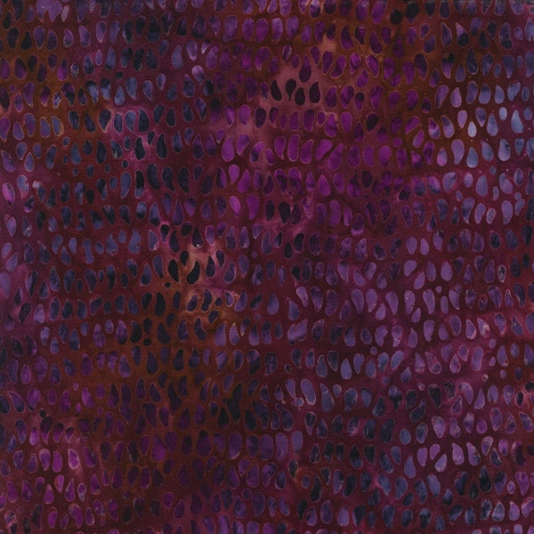 Robert Kaufman~Artisan Batik~Sunrise Blossoms~Petals~Purple Finch~Cotton Batik Fabric by the Yard or Select Length AMD21632450