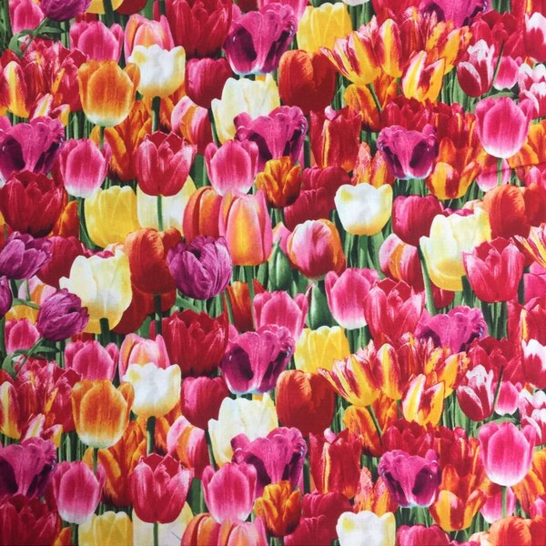 Tulip Fabric Etsy