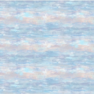 Michael Miller~Coastal Living~Sea Breeze~Blue~Cotton Fabric by the Yard or Select Length CX11435-BLUE