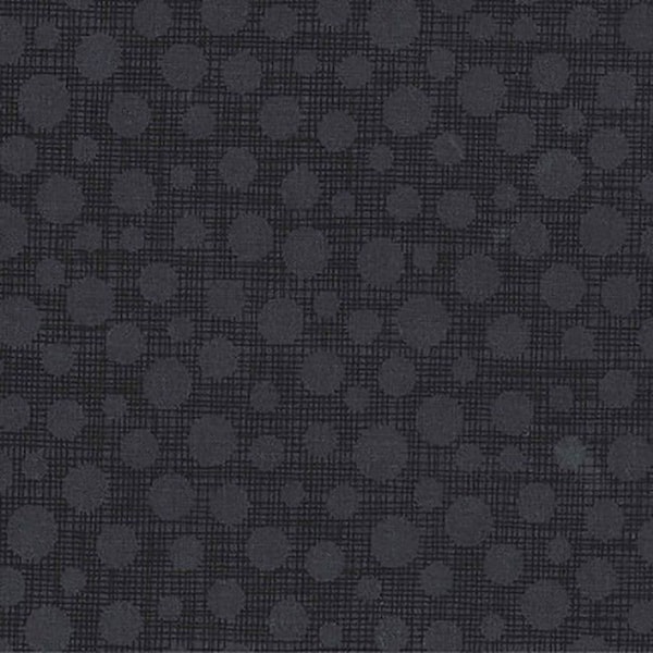 Michael Miller~Hash Mark~Hash Dot~Charcoal~Cotton Fabric by the Yard or Select Length CX6699-CHAR