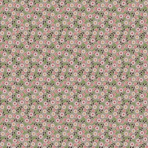 Riley Blake~Mercantile by Lori Holt~Legcy~Salatsalat~Baumwollstoff als Meterware oder in der ausgewählten Länge C14384-LETTUCE